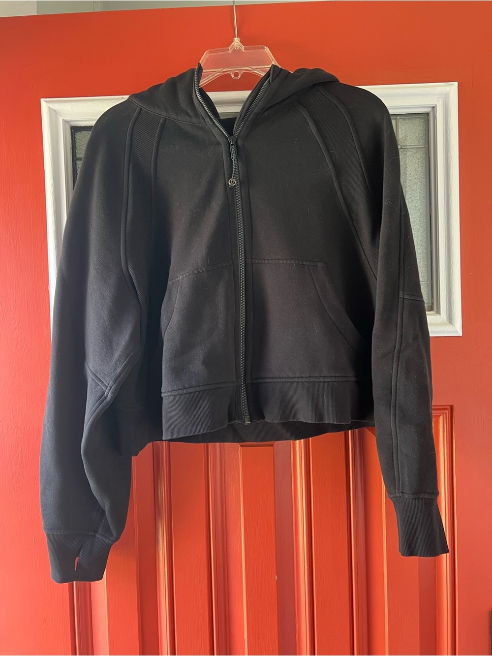 lululemon athletica Black Full-Zip Hooded Scuba - Picture 3 of 6